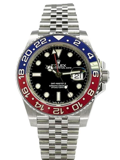 rolex gmt master ii pepsi release date|rolex gmt pepsi for sale.